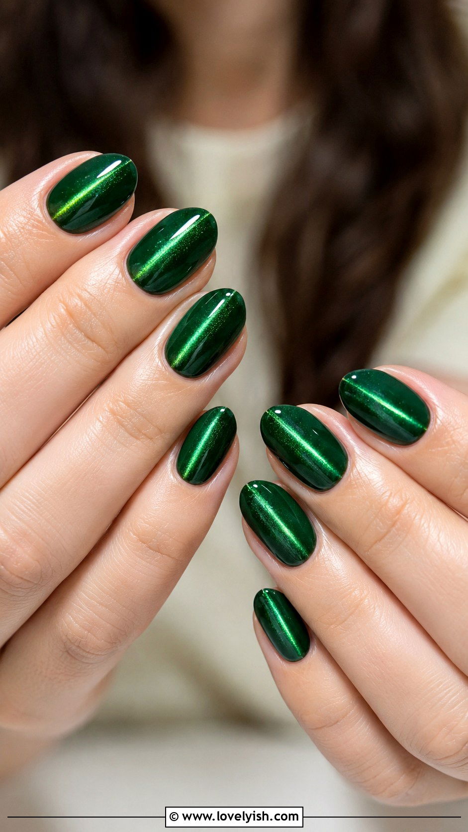 Cat Eye UV Gel Nails - 50 uv gel nails - 50 uv gel nails