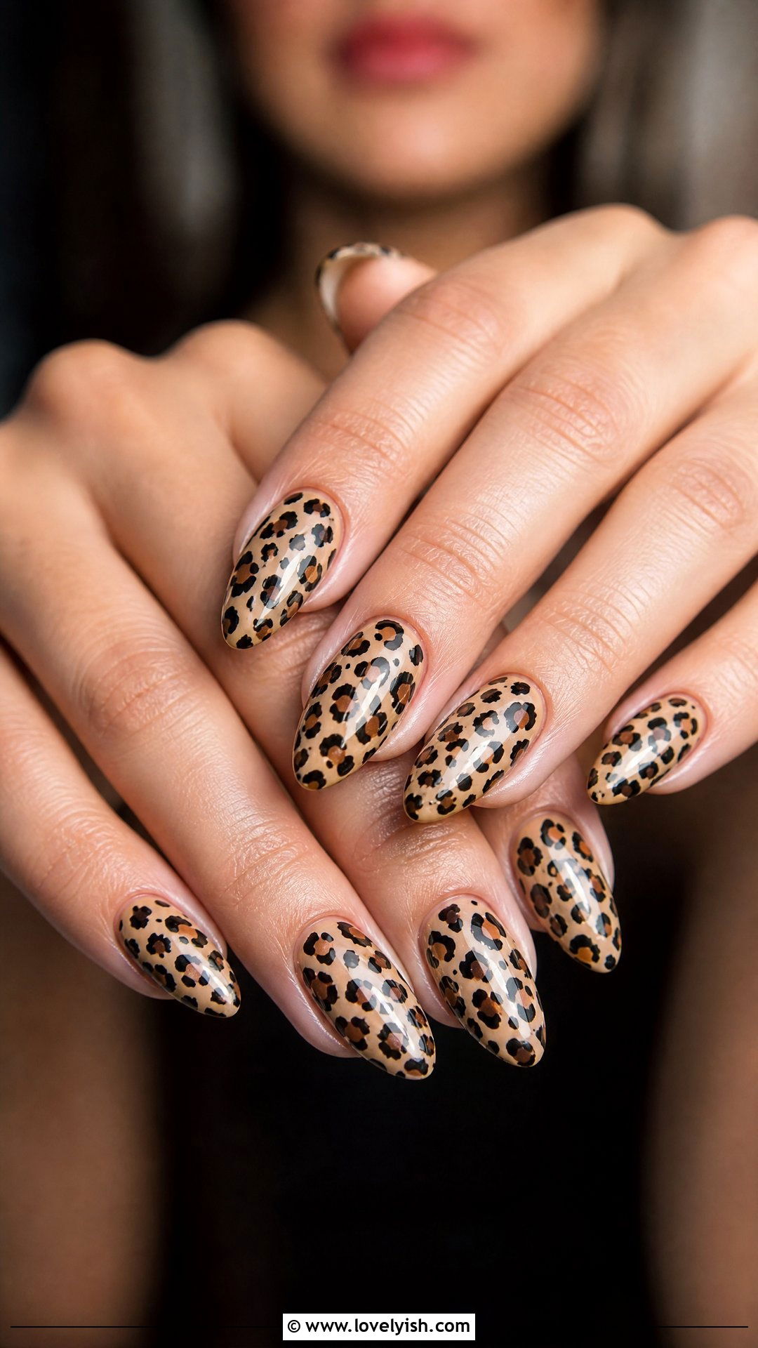 Cheetah Print Manicure - 50 manicure - 50 manicure