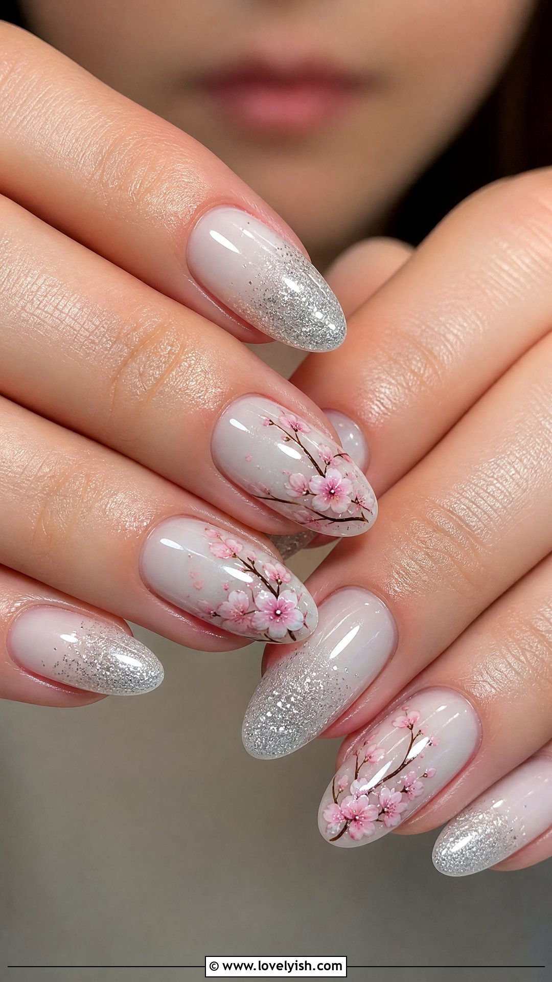 50 Cherry Blossom Nails: Pretty Floral Designs