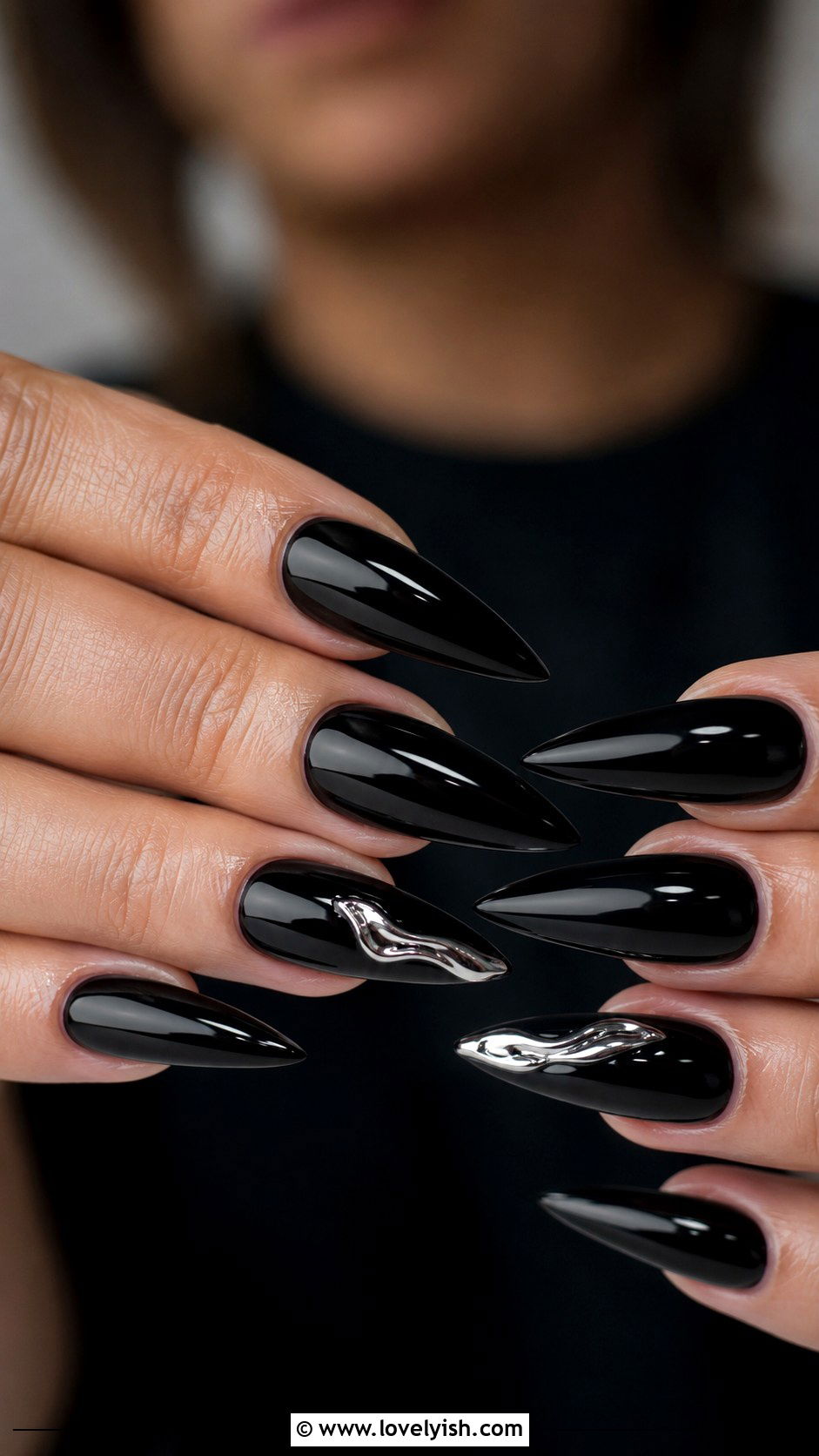 Cherry Red Coffin Baddie Nails - 50 baddie nails - 50 baddie nails