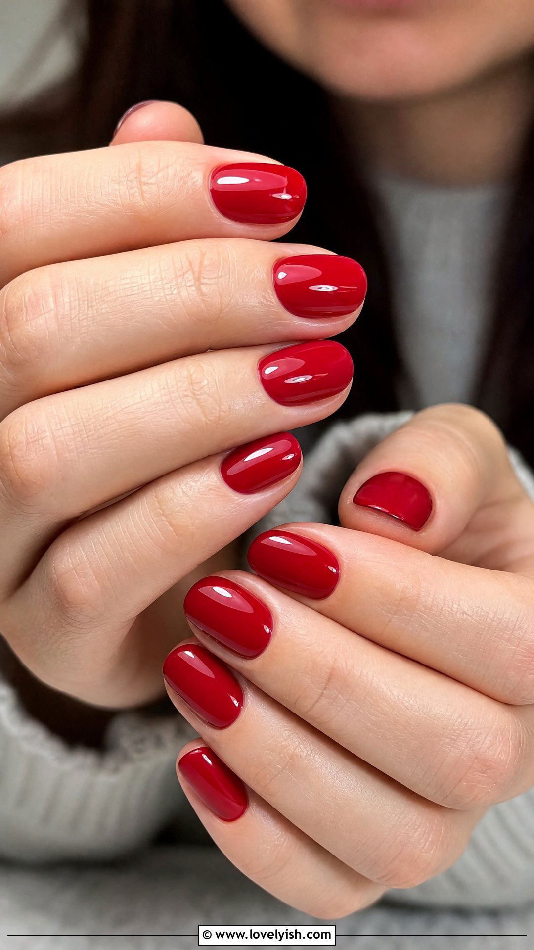 Cherry Red Glossy Nails - 39 nail ideas 2026 - 39 nail ideas 2026