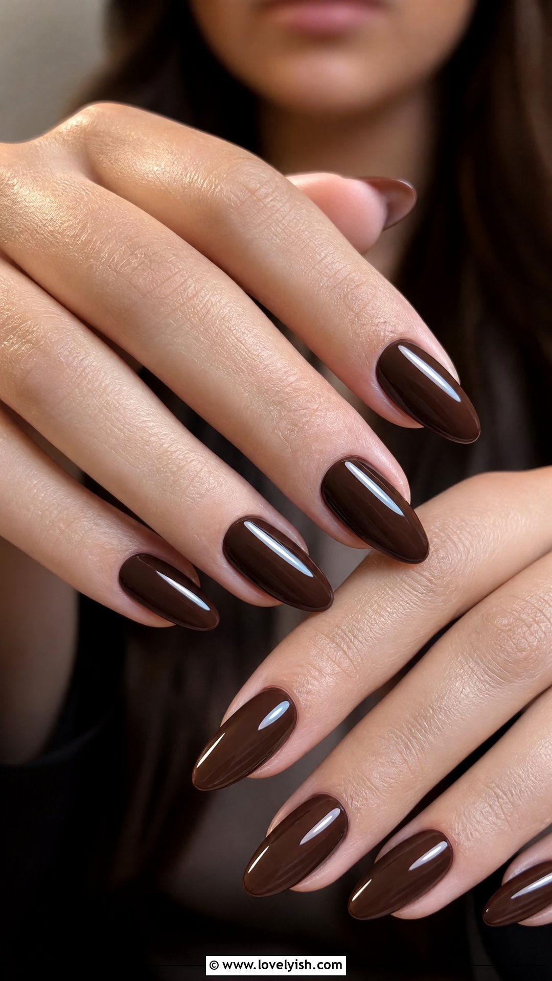 Chocolate Brown Nails - 49 nail colors - 49 nail colors