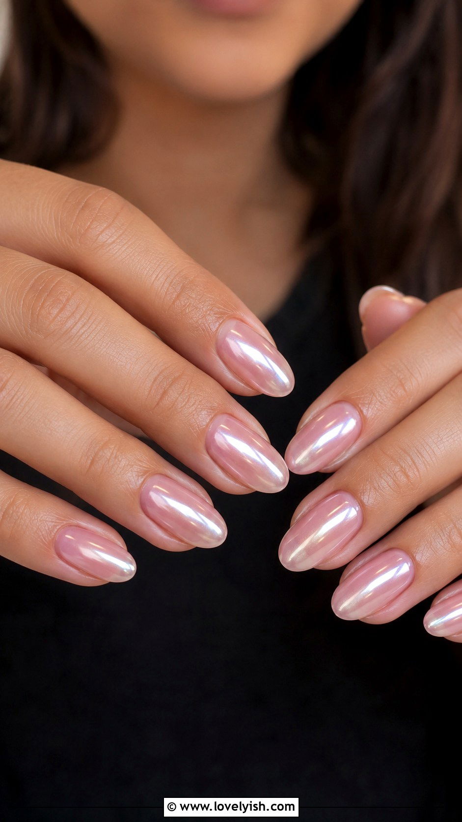 Chrome Glazed Nails - 50 minimalist nails - 50 minimalist nails