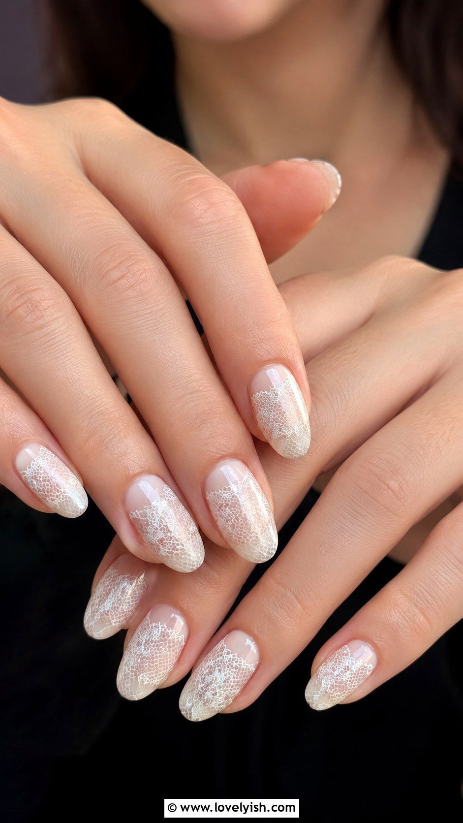 Chrome Ombre French Tip Press On Nails - 50 press on nails - 50 press on nails