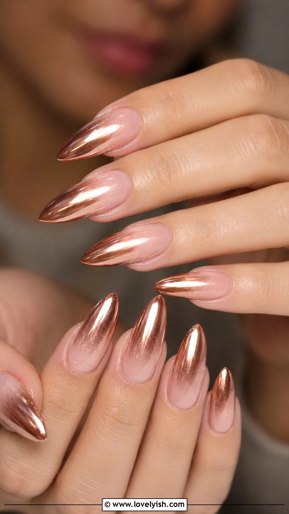 Chrome Ombre Nails - 25 trendy nail designs - 25 trendy nail designs