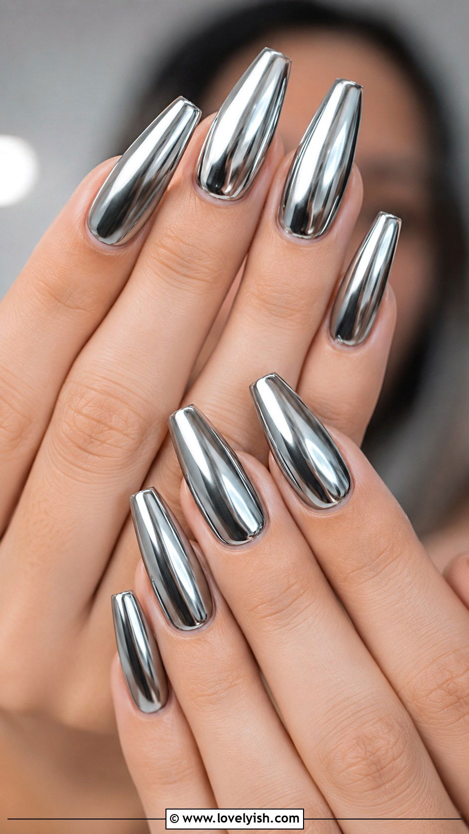 Chrome UV Gel Nails - 50 uv gel nails - 50 uv gel nails