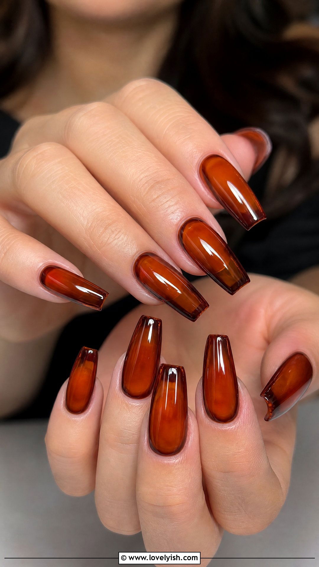 Cinnamon Jelly Nails - 50 jelly nails - 50 jelly nails