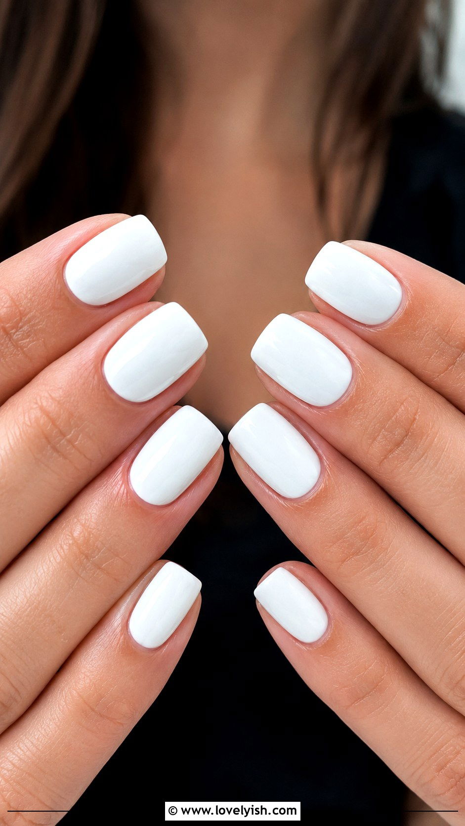 Classic All White Nails - 38 white nail designs - 38 white nail designs