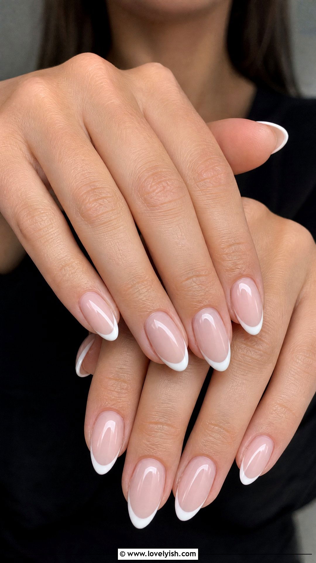 Classic Milky White French Tip Nails - 25 bridal nail ideas - 25 bridal nail ideas