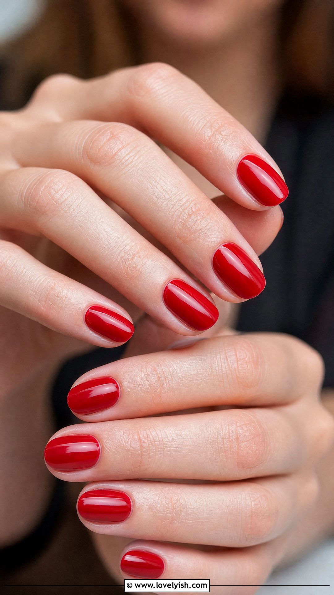 Classic Red Cream Nails - 29 nails for older women - 29 nails for older women