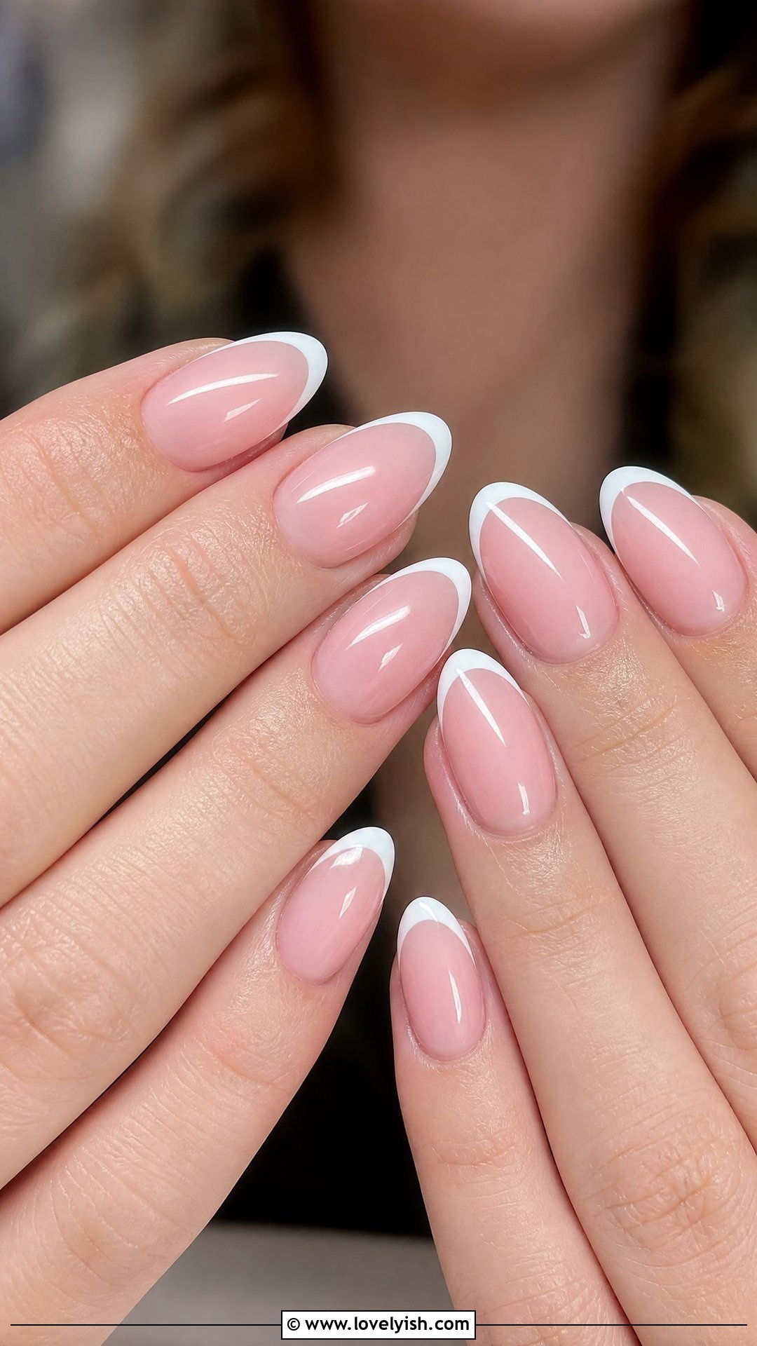 Classic White French Tip Wedding Nails - 50 classic wedding nails - 50 classic wedding nails