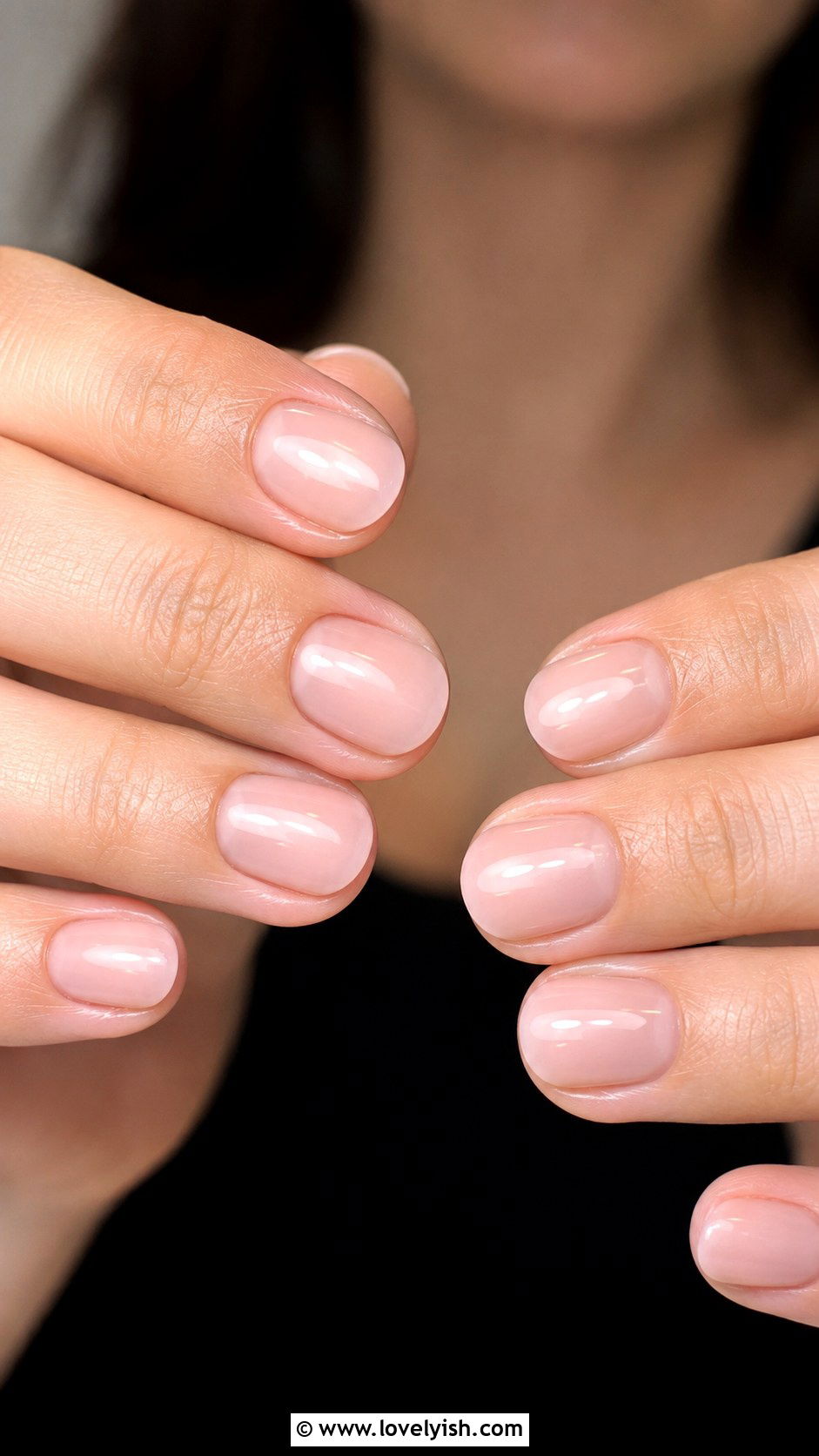 Clean Minimalist Short Wedding Nails - 38 wedding nail designs - 38 wedding nail designs