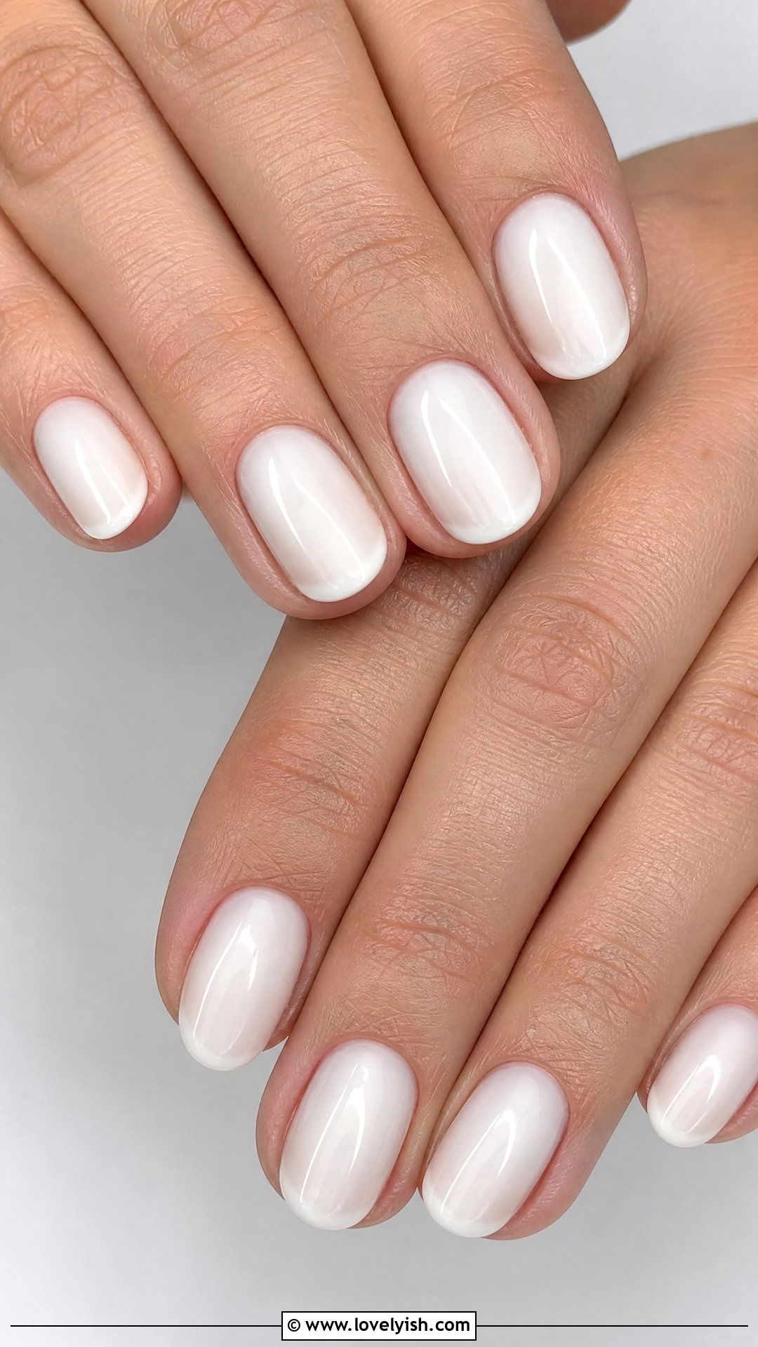 Clean Nude with Invisible French Tips - 50 unique nail designs - 50 unique nail designs
