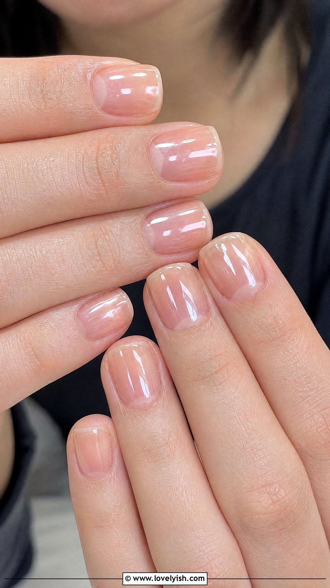 Clear Lipgloss Finish Nails - 50 clear nails - 50 clear nails