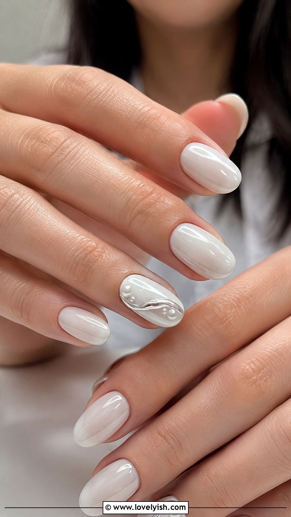Cloud Dancer White Nails - 50 white nails - 50 white nails