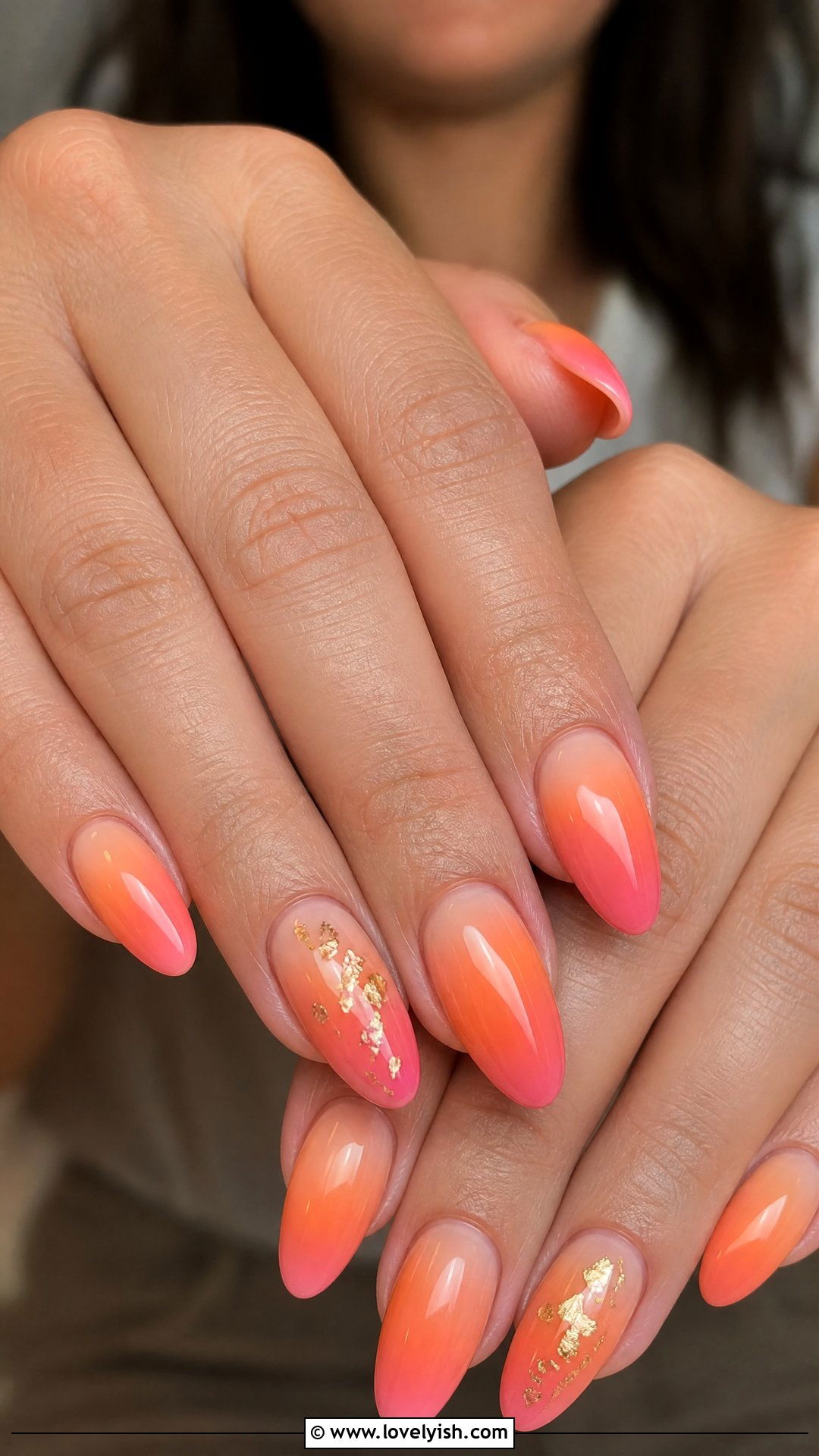 Coachella Boho Sunset Ombre Nails - 50 concert nails - 50 concert nails