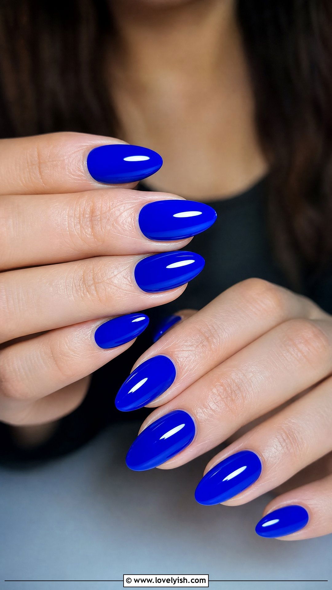 Cobalt Blue Nails - 49 nail colors - 49 nail colors