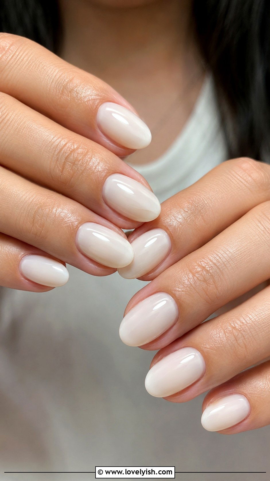 Coconut Cream Milky Nails - 40 nail design summer - 40 nail design summer