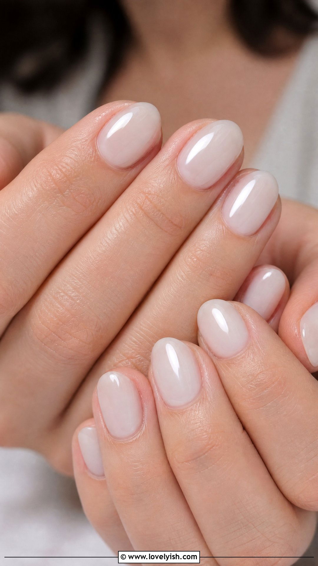 Coconut Milk Nude Nails - 39 summer nail ideas - 39 summer nail ideas