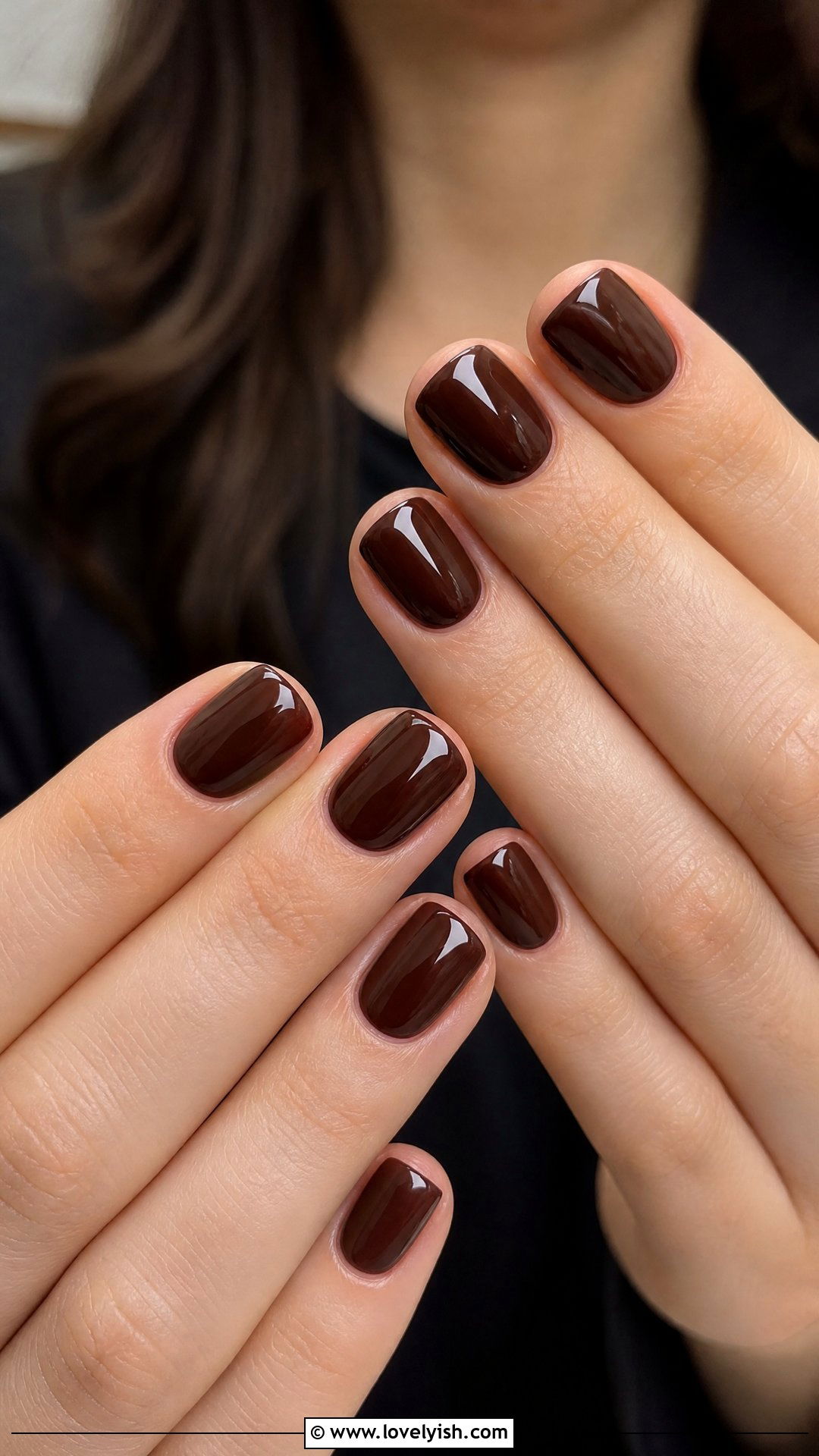 Coffee Bean Brown Nails - 50 brown nails - 50 brown nails