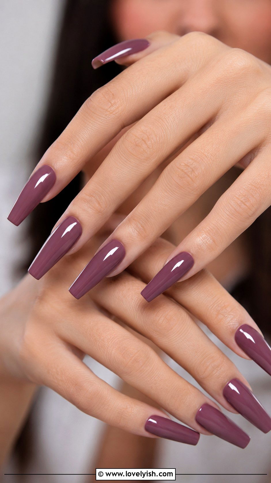 Coffin Nail Shape - 45 nail shapes - 45 nail shapes