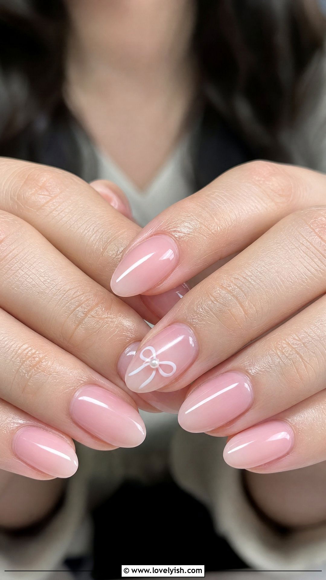 Coquette Bow Nails - 50 cute nails - 50 cute nails