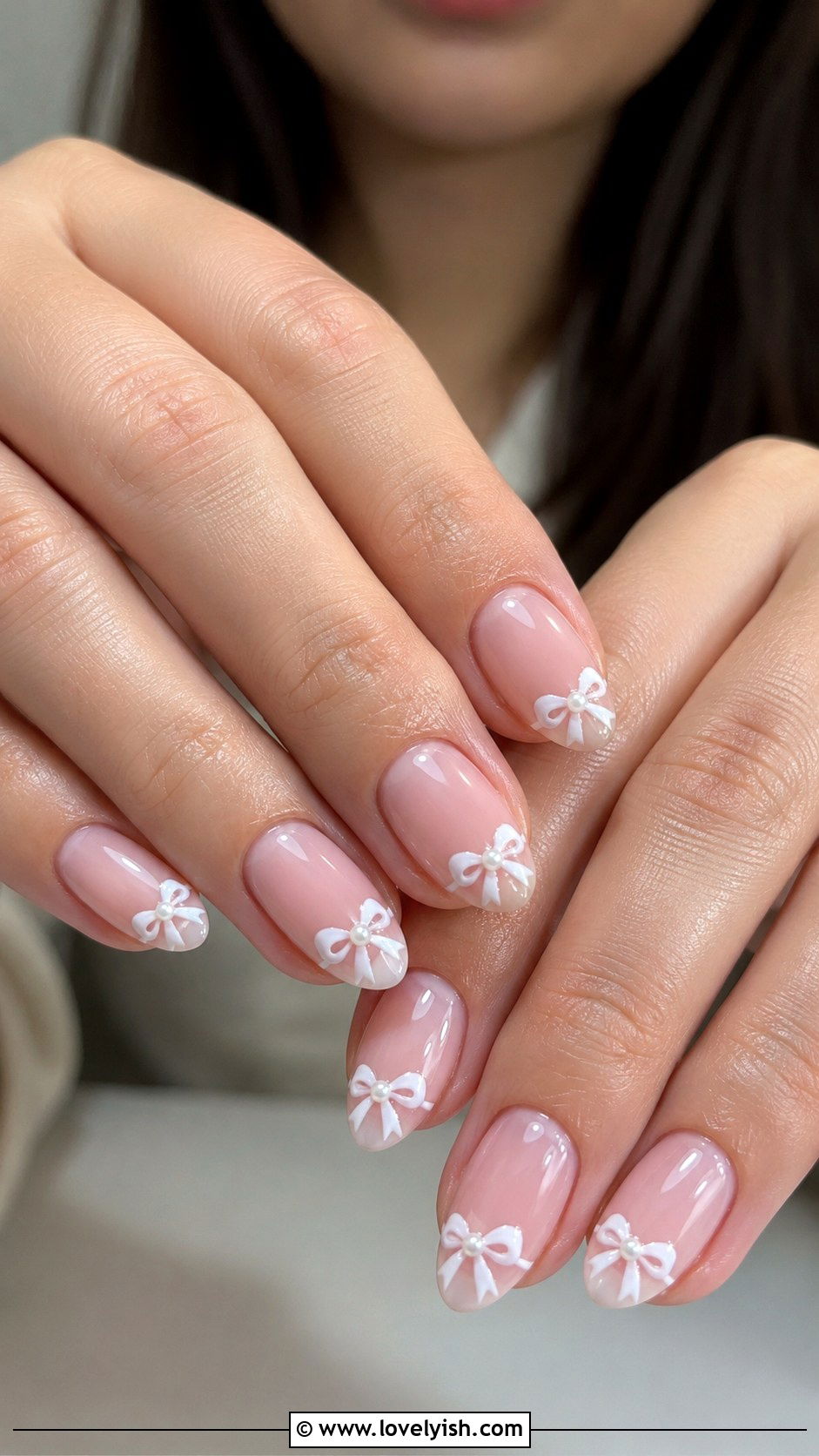Coquette Bow Nails - 50 pretty nails - 50 pretty nails