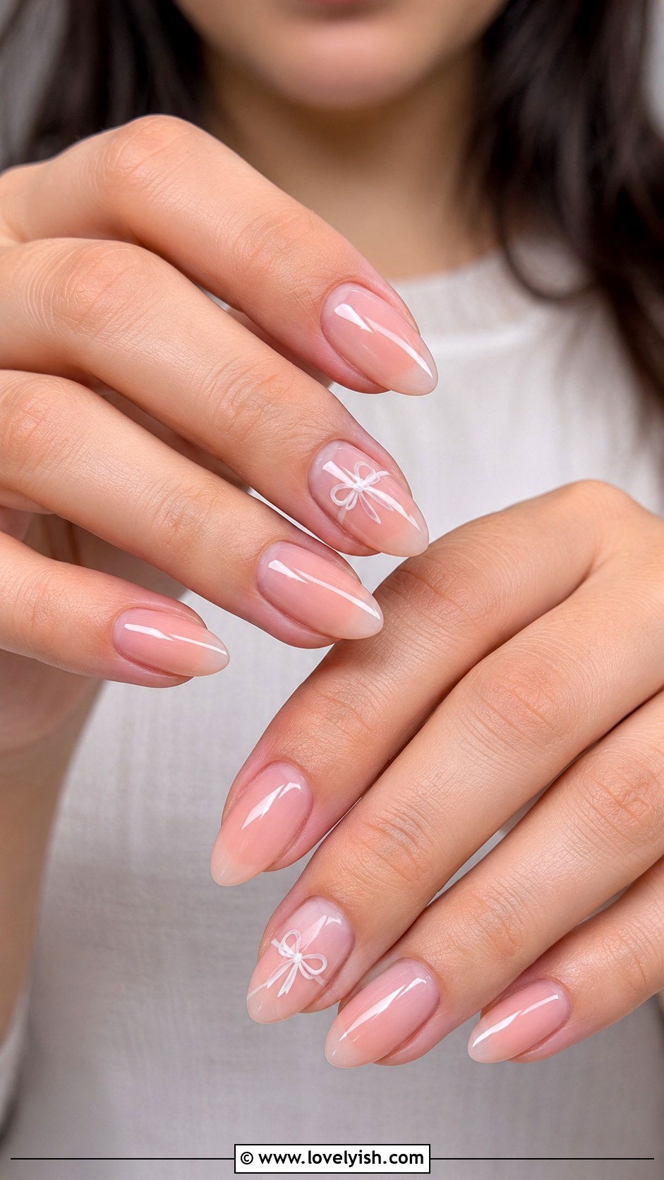 Coquette Bow Nails - 25 cute nail design ideas - 25 cute nail design ideas