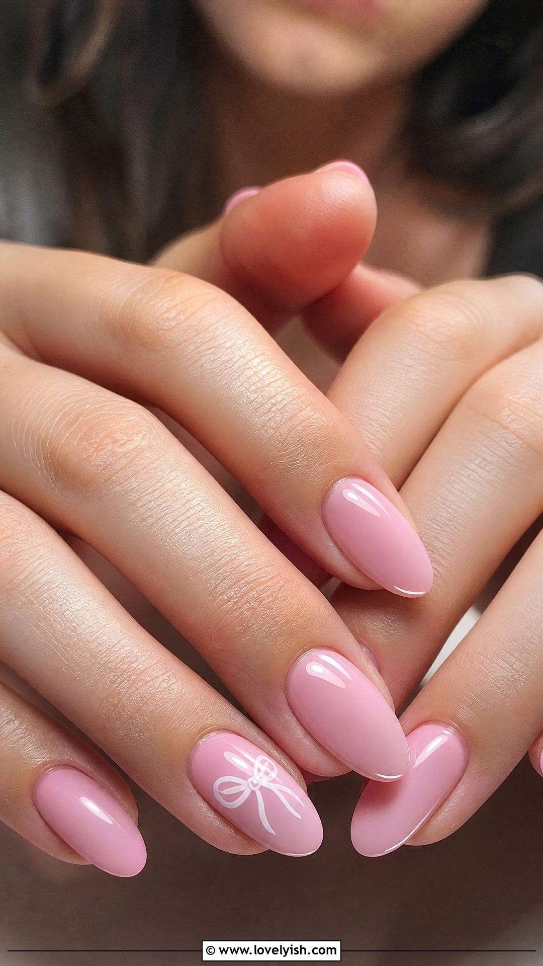 Coquette Pink Bow Nails - 50 classy pink nails - 50 classy pink nails