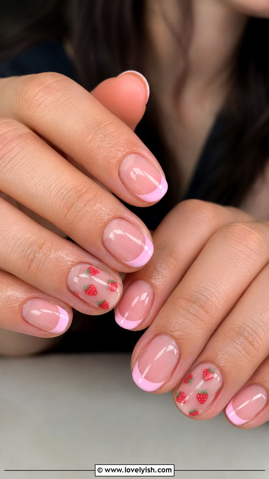 Coral Pink French Tip Nails - 50 pink french tip nails - 50 pink french tip nails