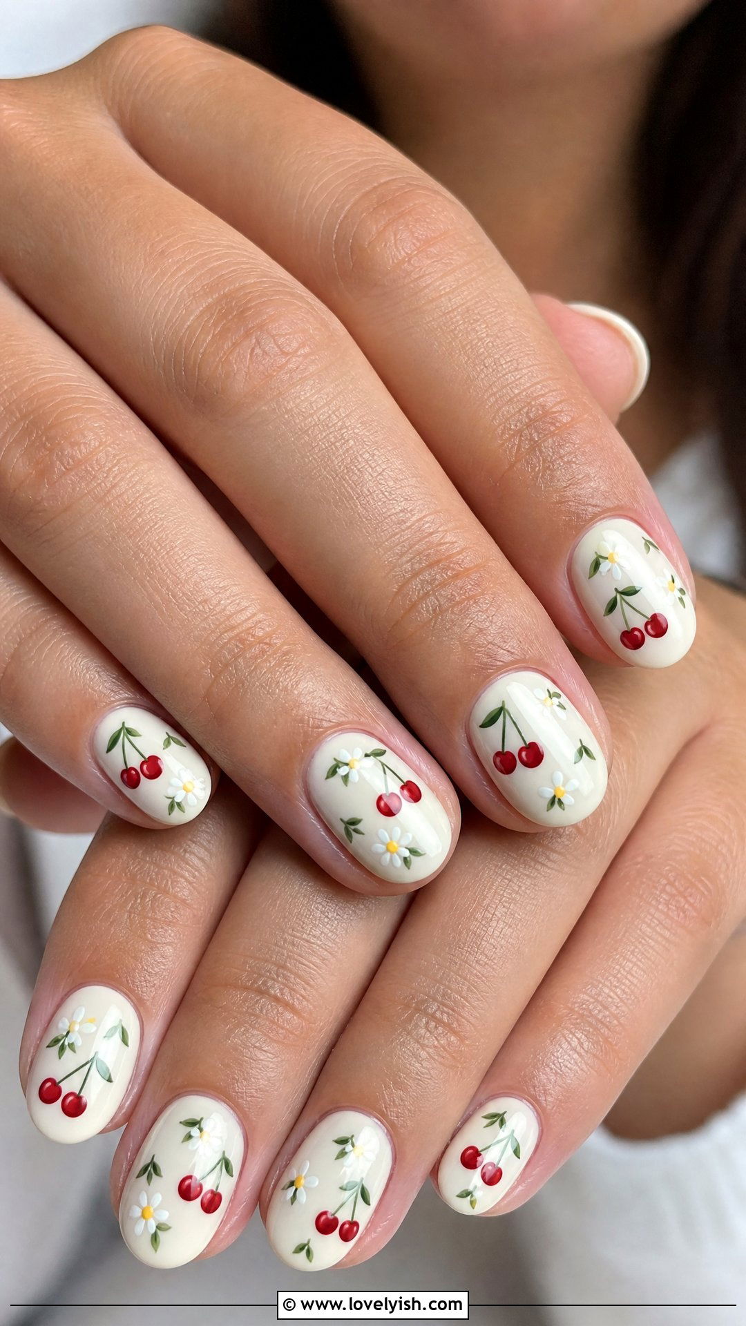 Cottagecore Cherry Nails - 50 cherry nails - 50 cherry nails