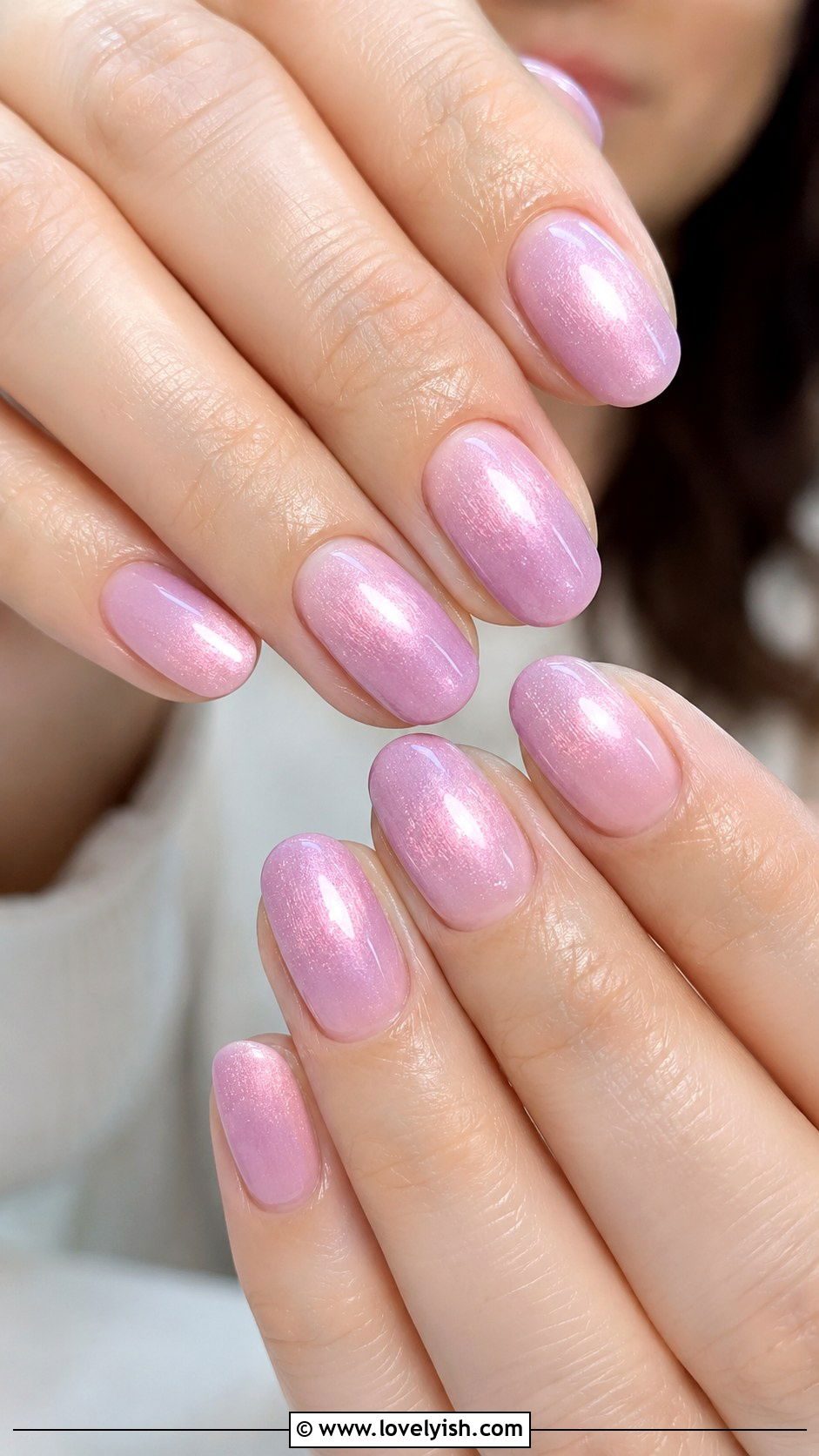 Cotton Candy Nails - 50 natural nails - 50 natural nails