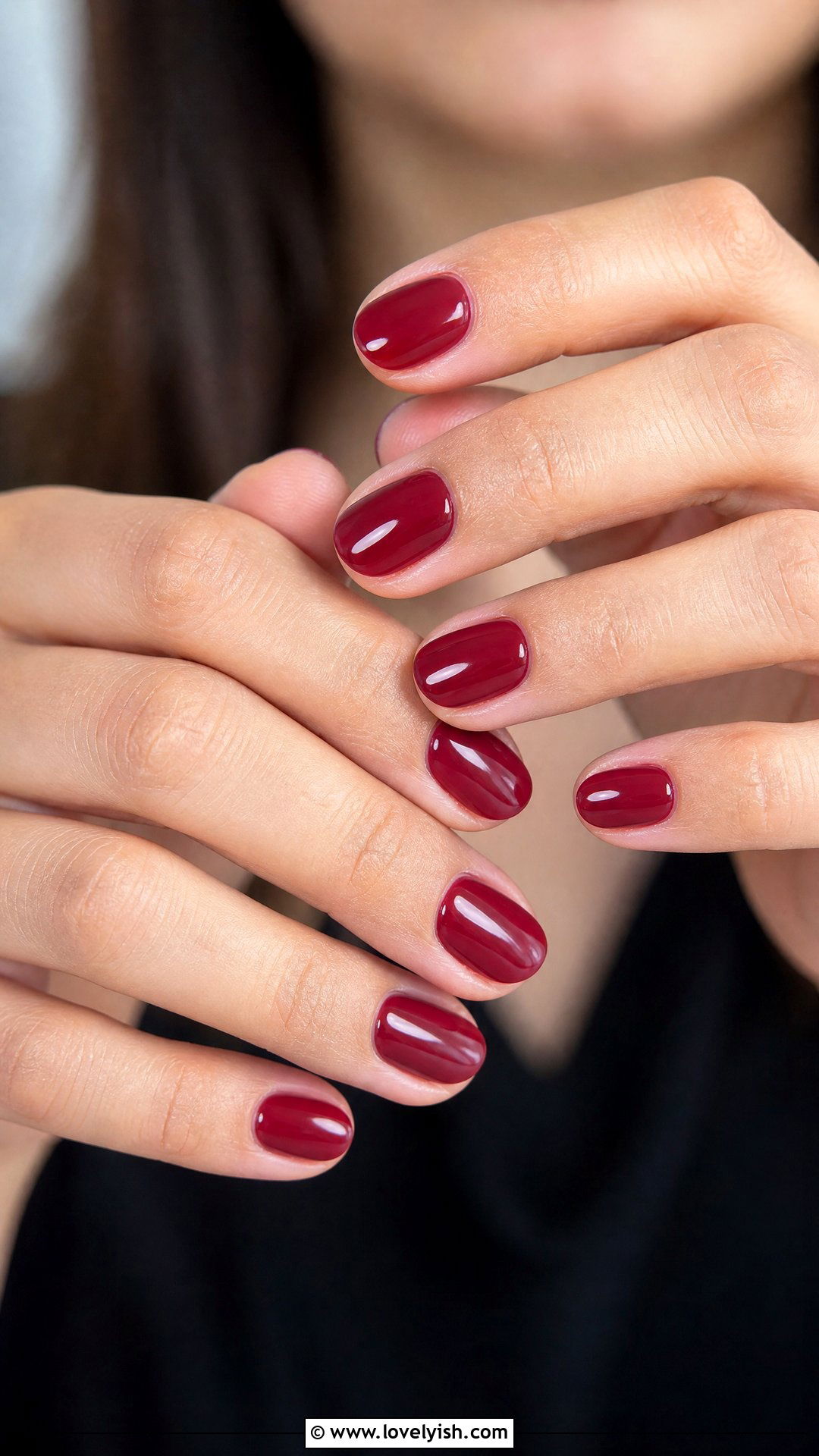 Cranberry Red Everyday Nails - 50 everyday nails - 50 everyday nails