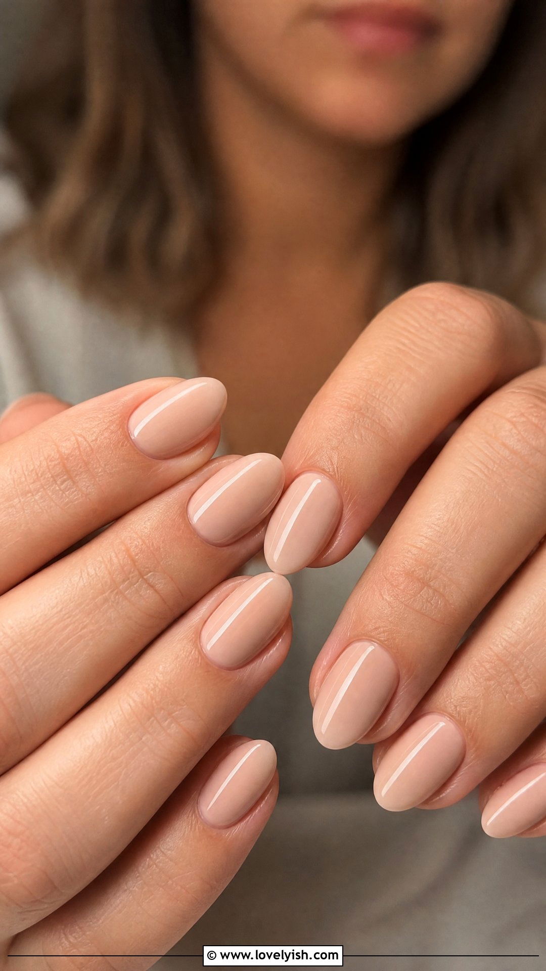Cream Soda Nude Nails - 50 spring nails - 50 spring nails