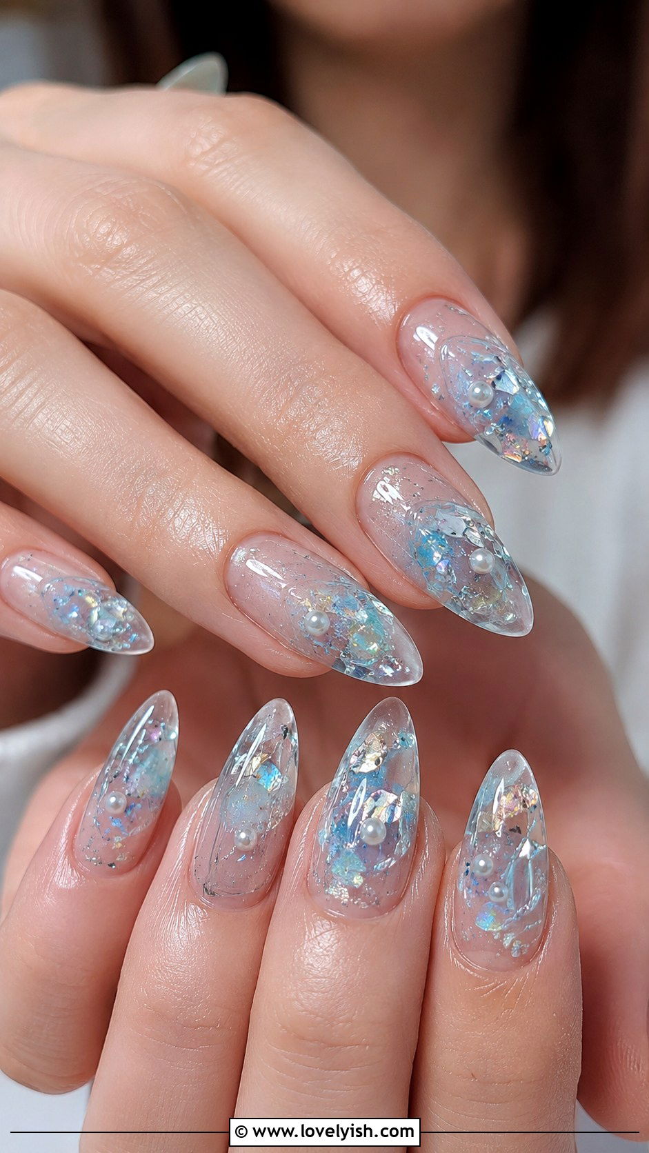 Crystal Clear Ocean Nails - 50 ocean nails - 50 ocean nails