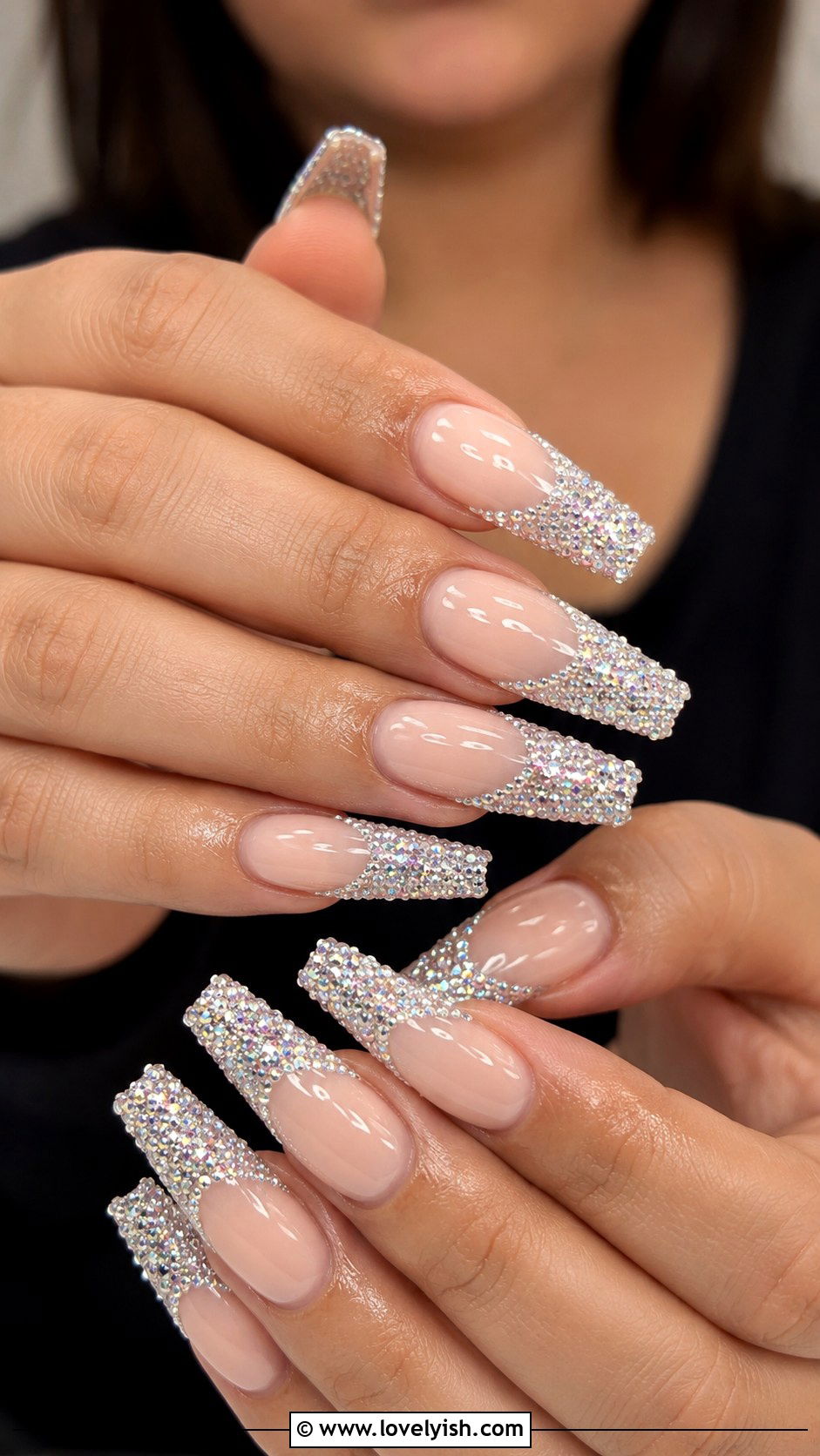 Crystal Tip Birthday Nails - 50 birthday nails - 50 birthday nails