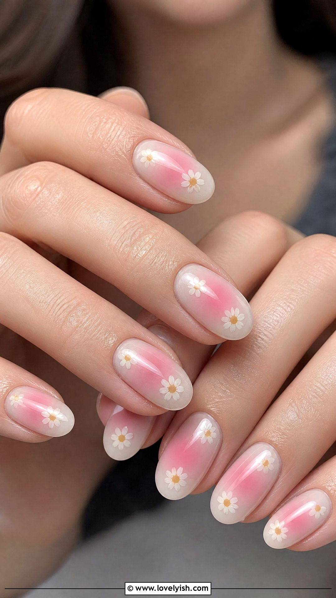Daisy Aura Nails - 50 daisy nails - 50 daisy nails