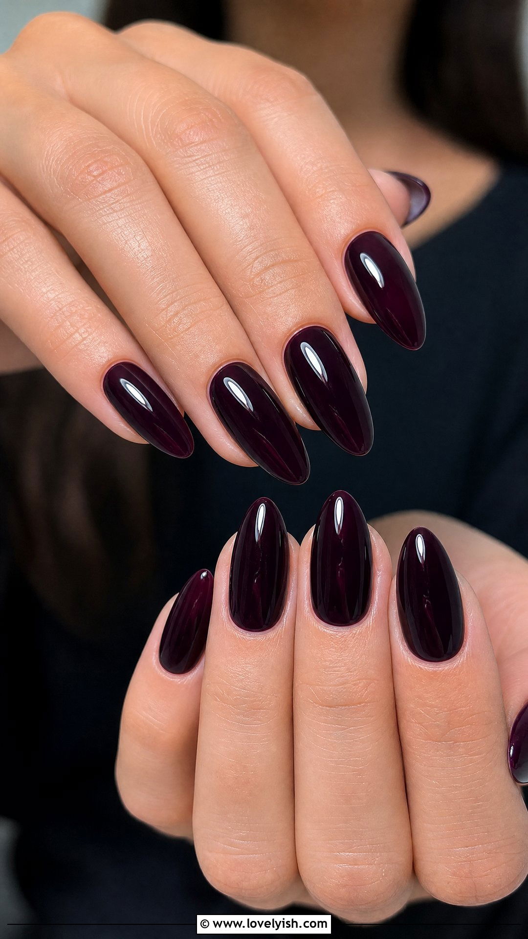 Dark Plum Gothic Nails - 50 gothic nails - 50 gothic nails