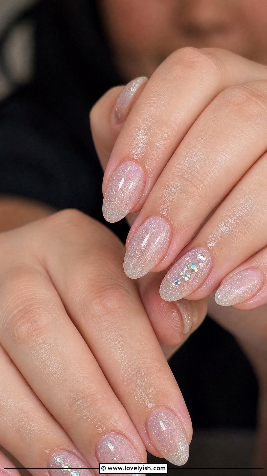 Diamond Dust Glitter Nails - 50 diamond nails - 50 diamond nails