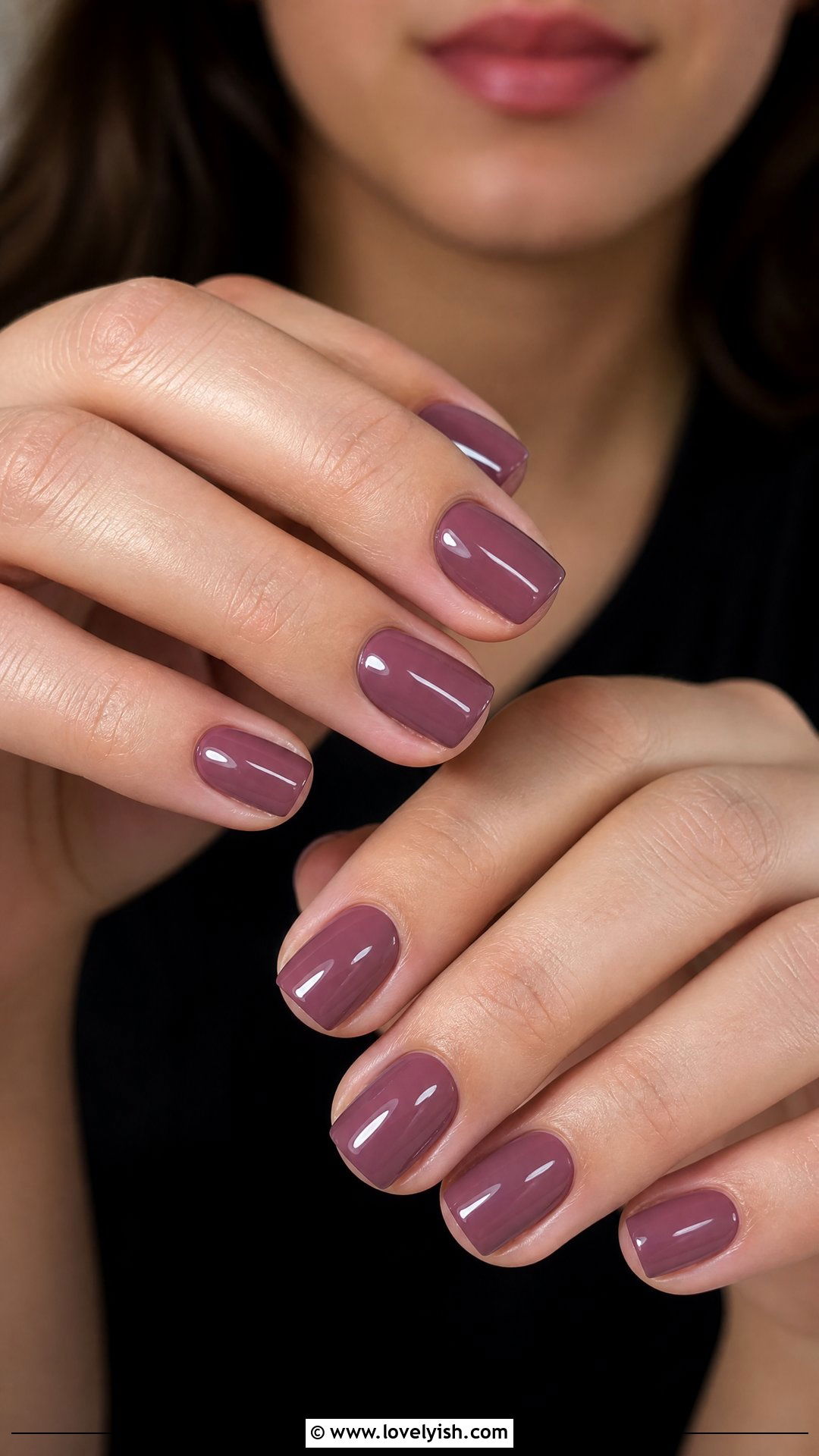 Dusty Mauve Builder Gel Nails - 50 builder gel nails - 50 builder gel nails