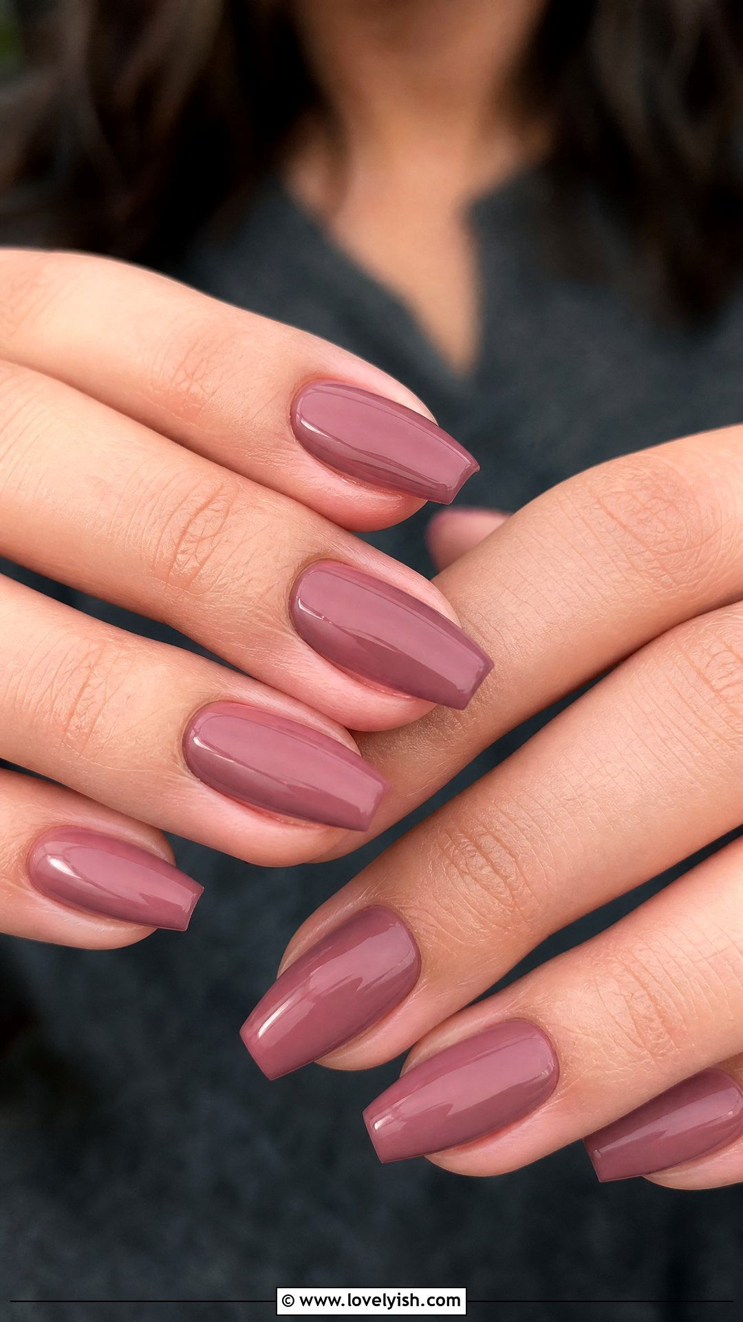 Dusty Mauve Everyday Nails - 50 everyday nails - 50 everyday nails