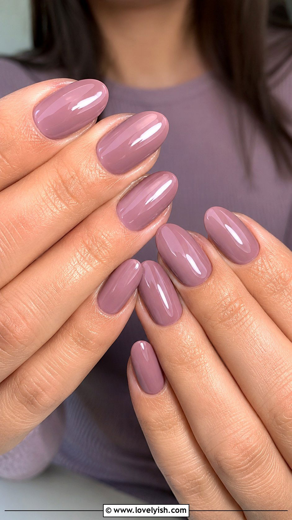 Dusty Mauve Gel X Nails - 50 gel x nails - 50 gel x nails