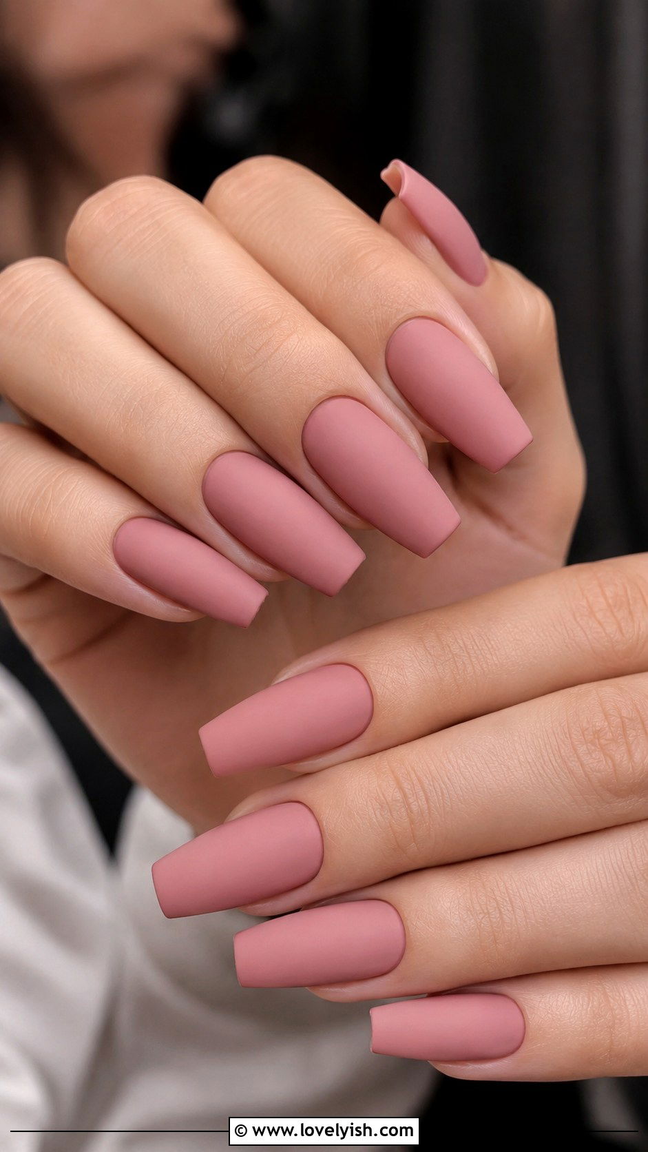 Dusty Rose Nails - 50 neutral nails - 50 neutral nails
