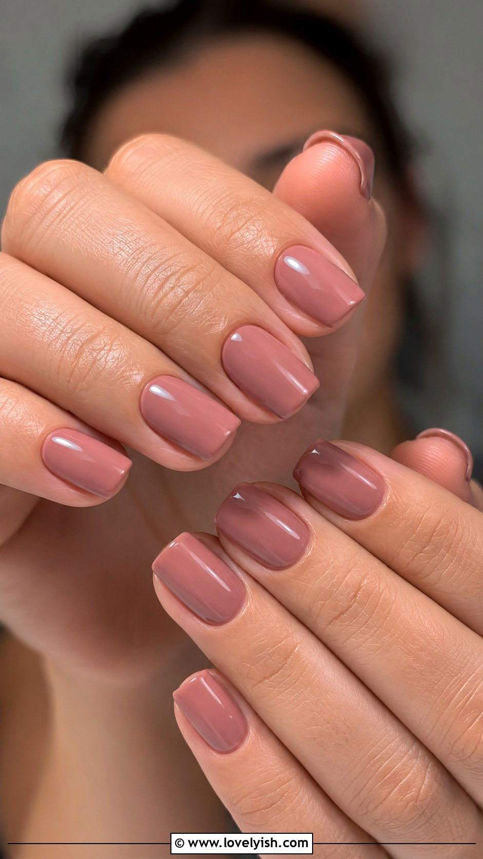 Dusty Rose Nails - 50 trendy simple nail designs - 50 trendy simple nail designs