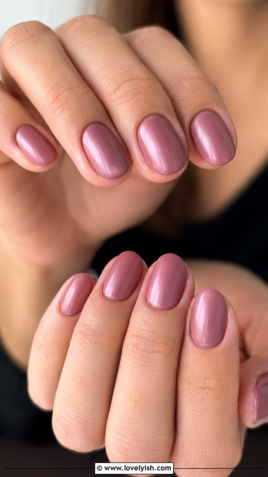 Dusty Rose Oval Nails - 50 oval nails - 50 oval nails