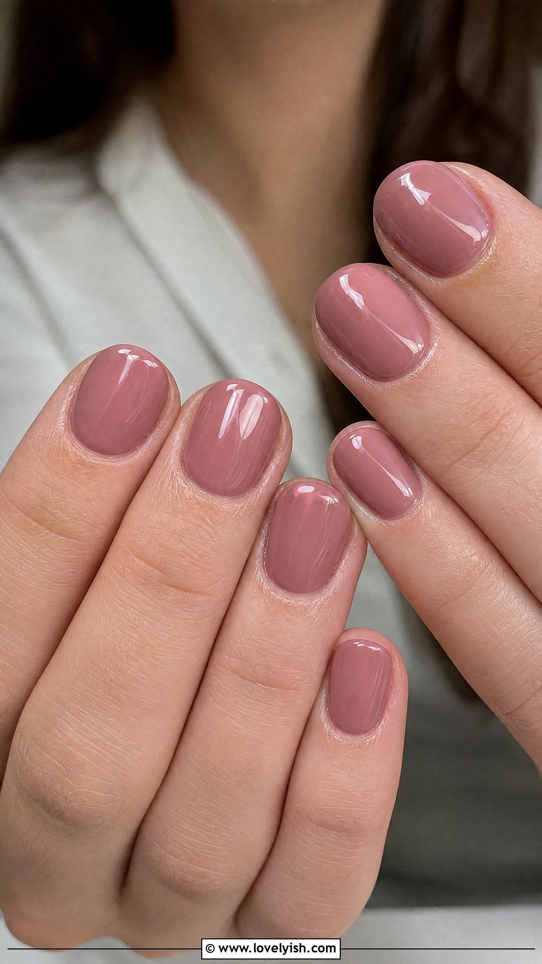 Dusty Rose Round Nails - 50 round nails - 50 round nails