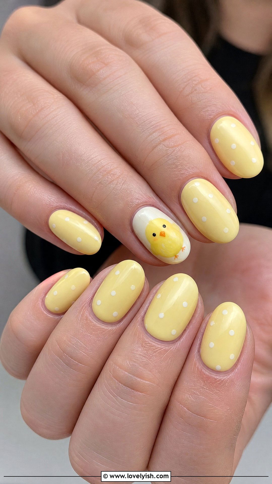 Easter Chick Yellow Nails - 31 easter nail designs 2026 - 31 easter nail designs 2026