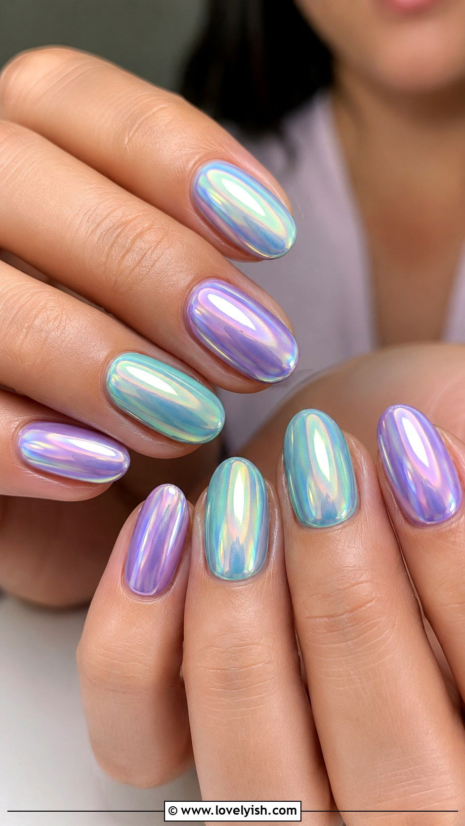 Easter Egg Chrome Nails - 31 easter nail designs 2026 - 31 easter nail designs 2026