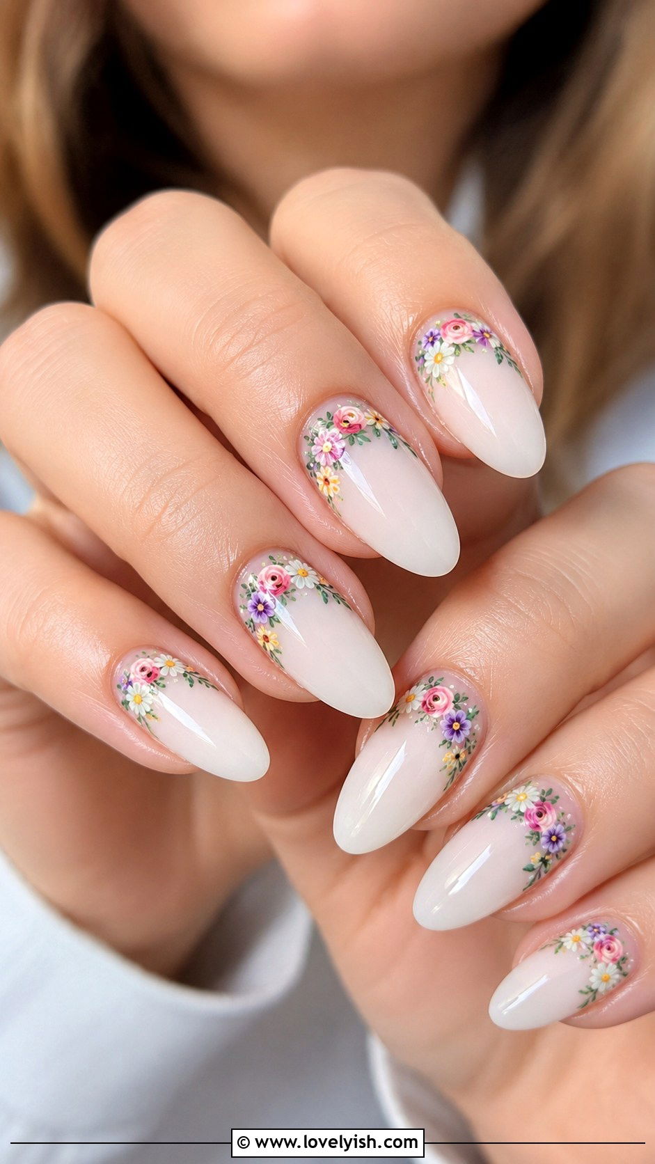 Easter Flower Crown Nails - 31 easter nail designs 2026 - 31 easter nail designs 2026