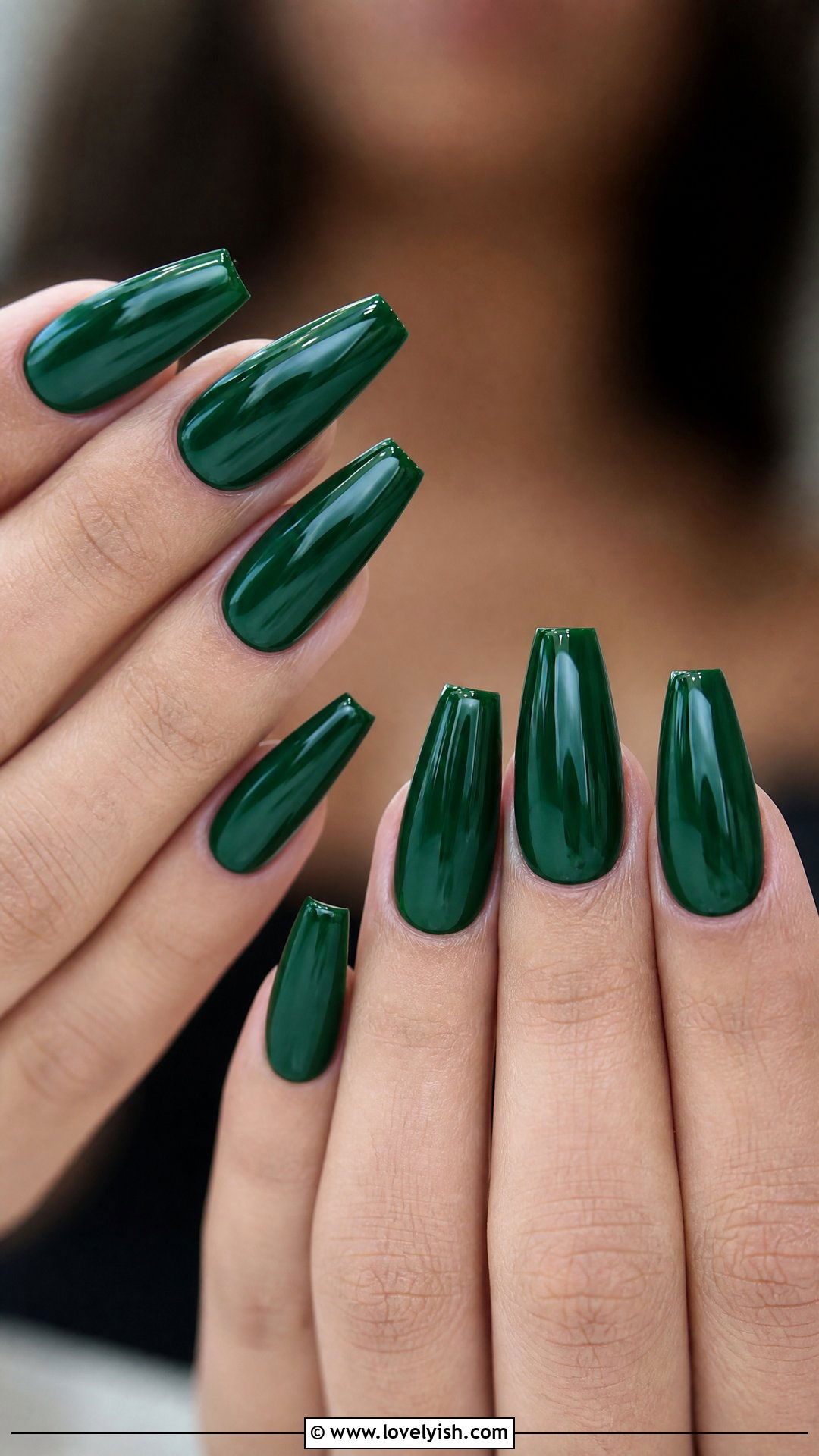 Emerald Green Nails - 49 nail colors - 49 nail colors